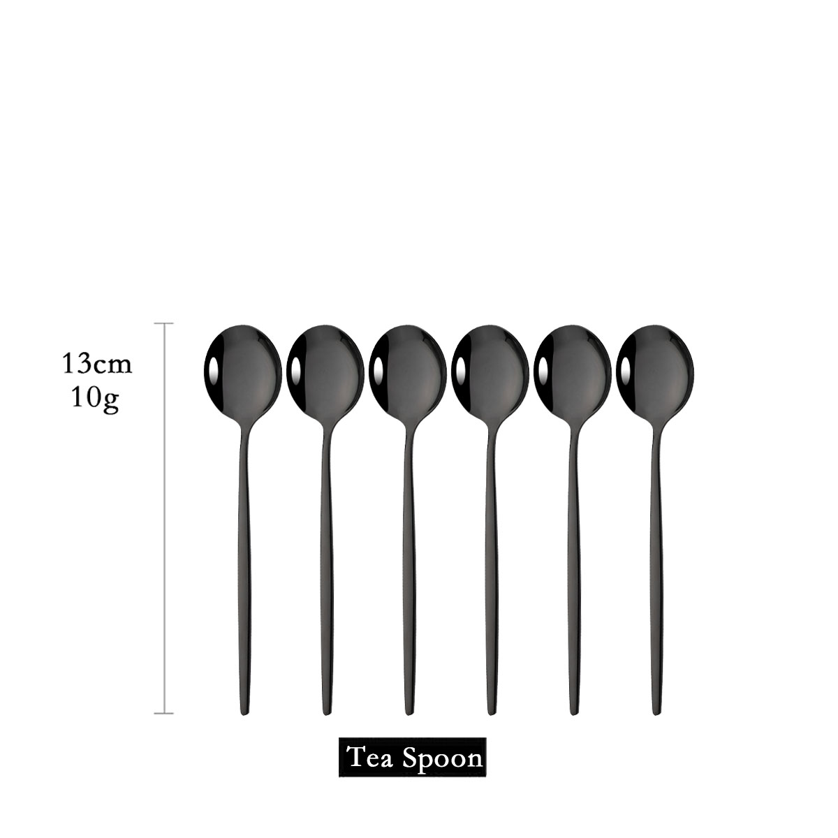 Coffee Tea Sugar Canister Set - 6Pcs Tea Coffee Stir Mini Spoons