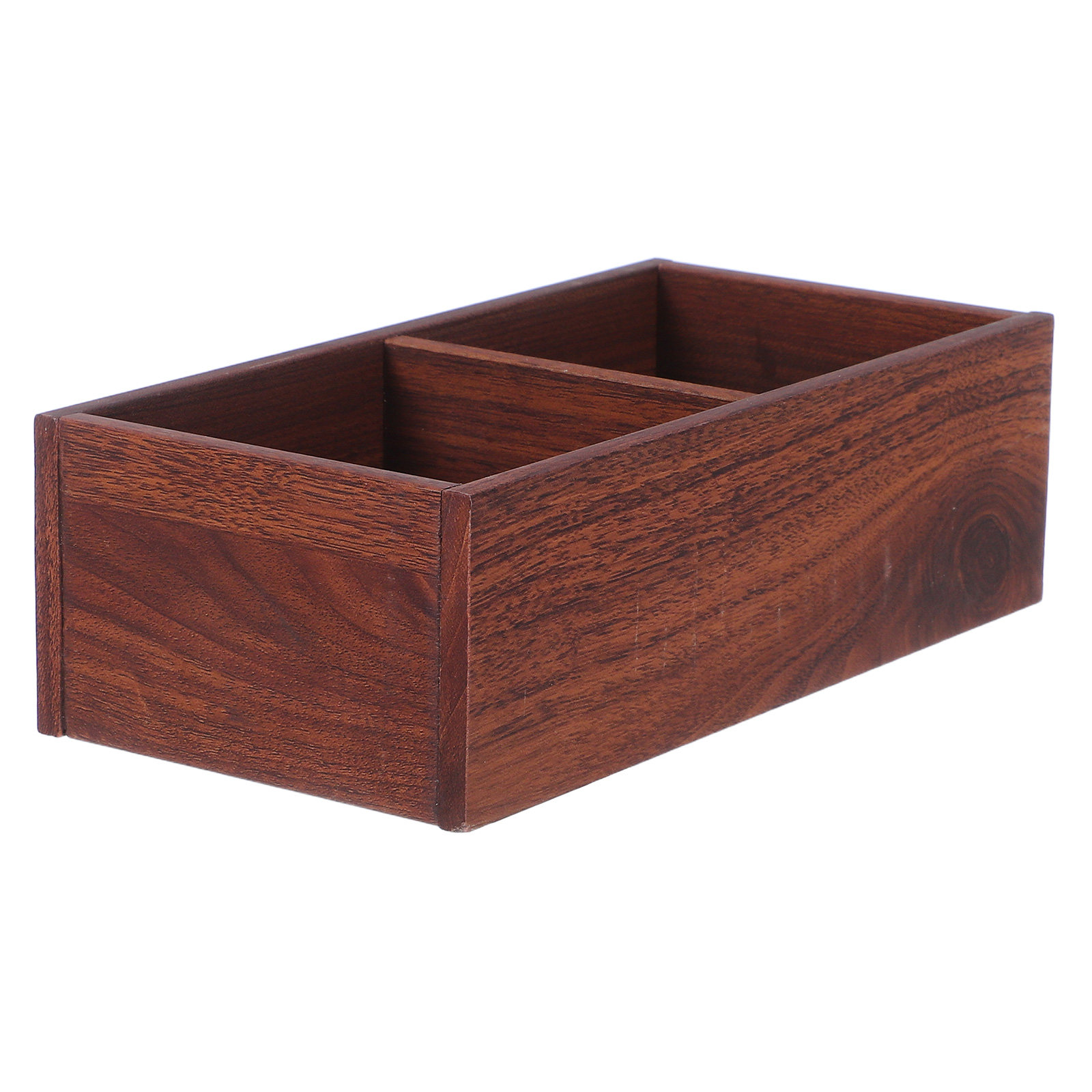 Tea Coffee Sugar Container - Minimalist Wooden Tea Bag Storage Box