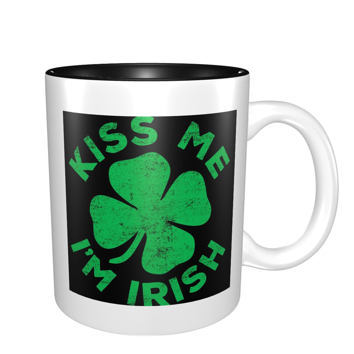 Coffee Tea Me - Kiss Me I'm Irish Mug Funny