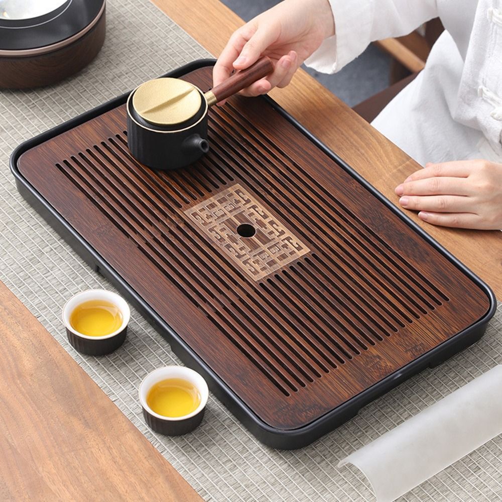 Bamboo Tea Tray - New Durable High Quality Bamboo Tea
