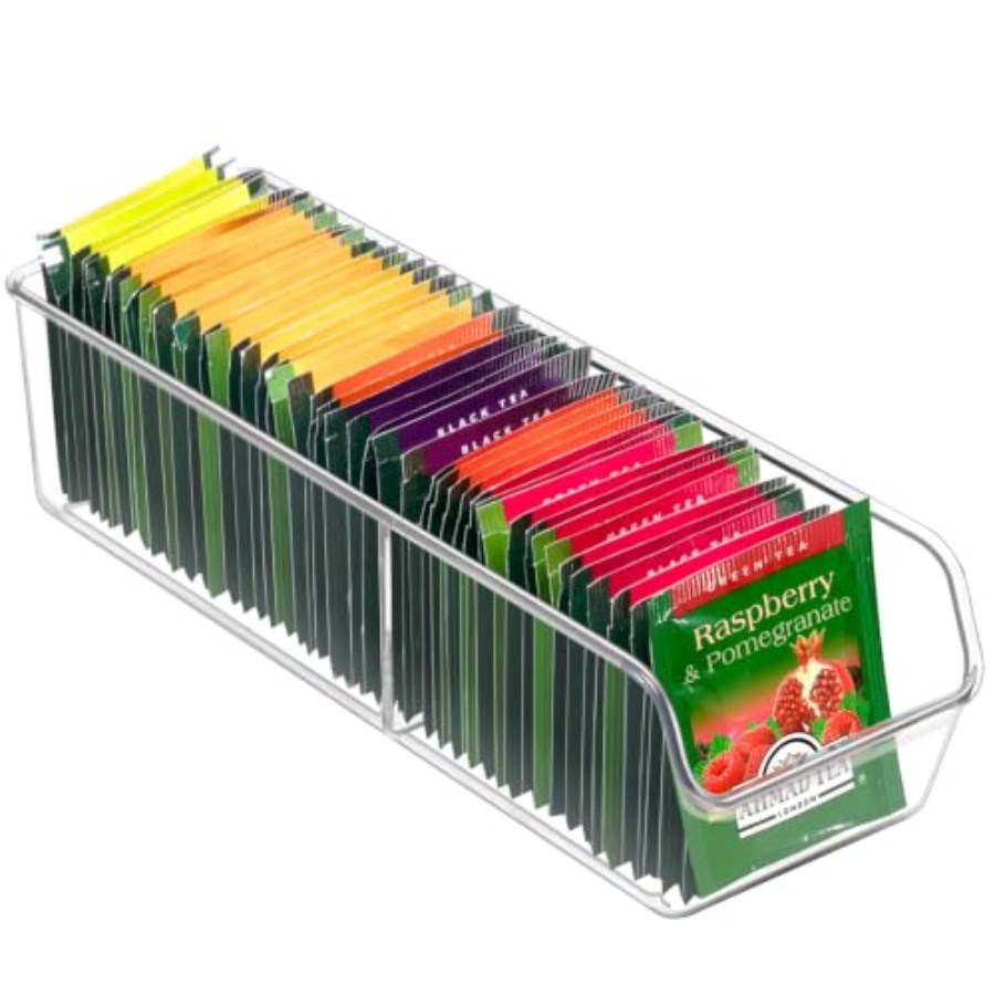 Coffee Tea Sugar - Tea Bag Organizer, Tea Bag Holder