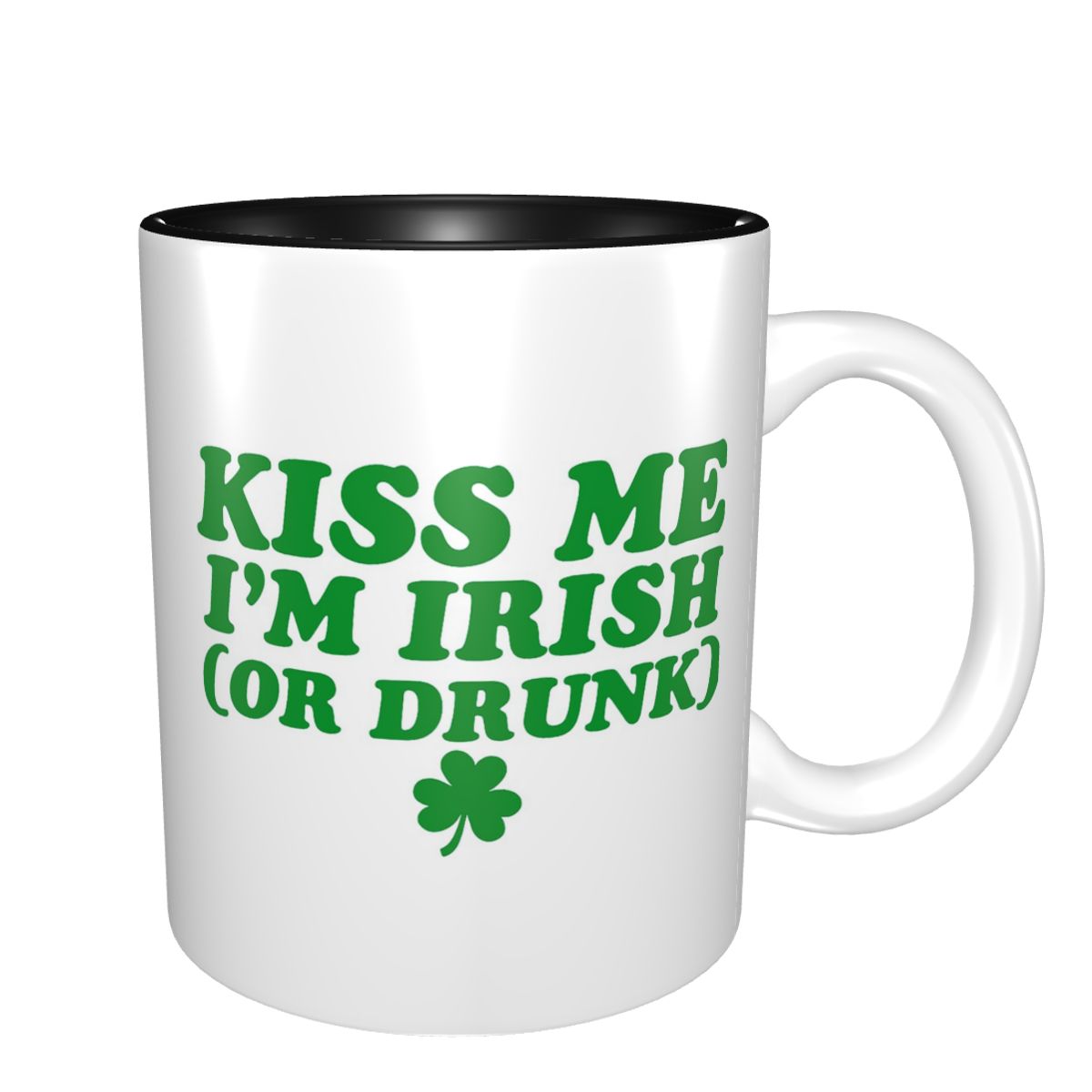 Coffee Tea Me - Kiss Me I'm Irish Mug Funny