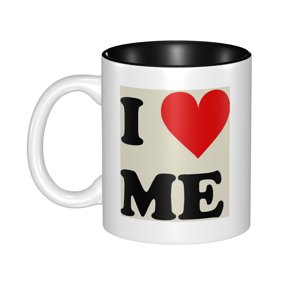 Coffee Tea Me - I Love Me Heart Mug Funny