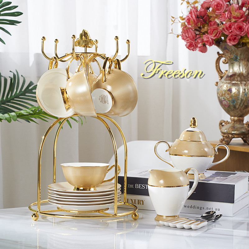 Coffee Tea Sugar - Vàng Sang Trọng Xương Trung Quốc