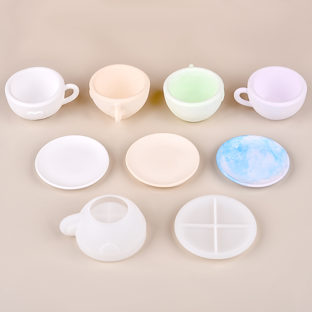 Coffee Tea Love - 3D Tea Cup Love Silicone Mold