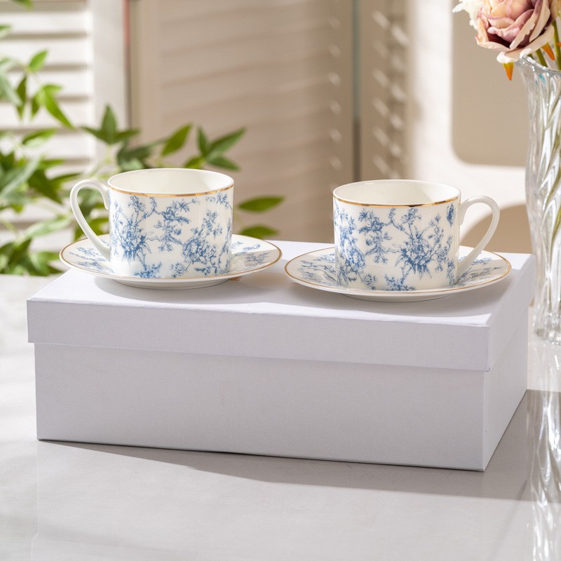 Coffee Tea Love - New European Bone China Coffee Cup