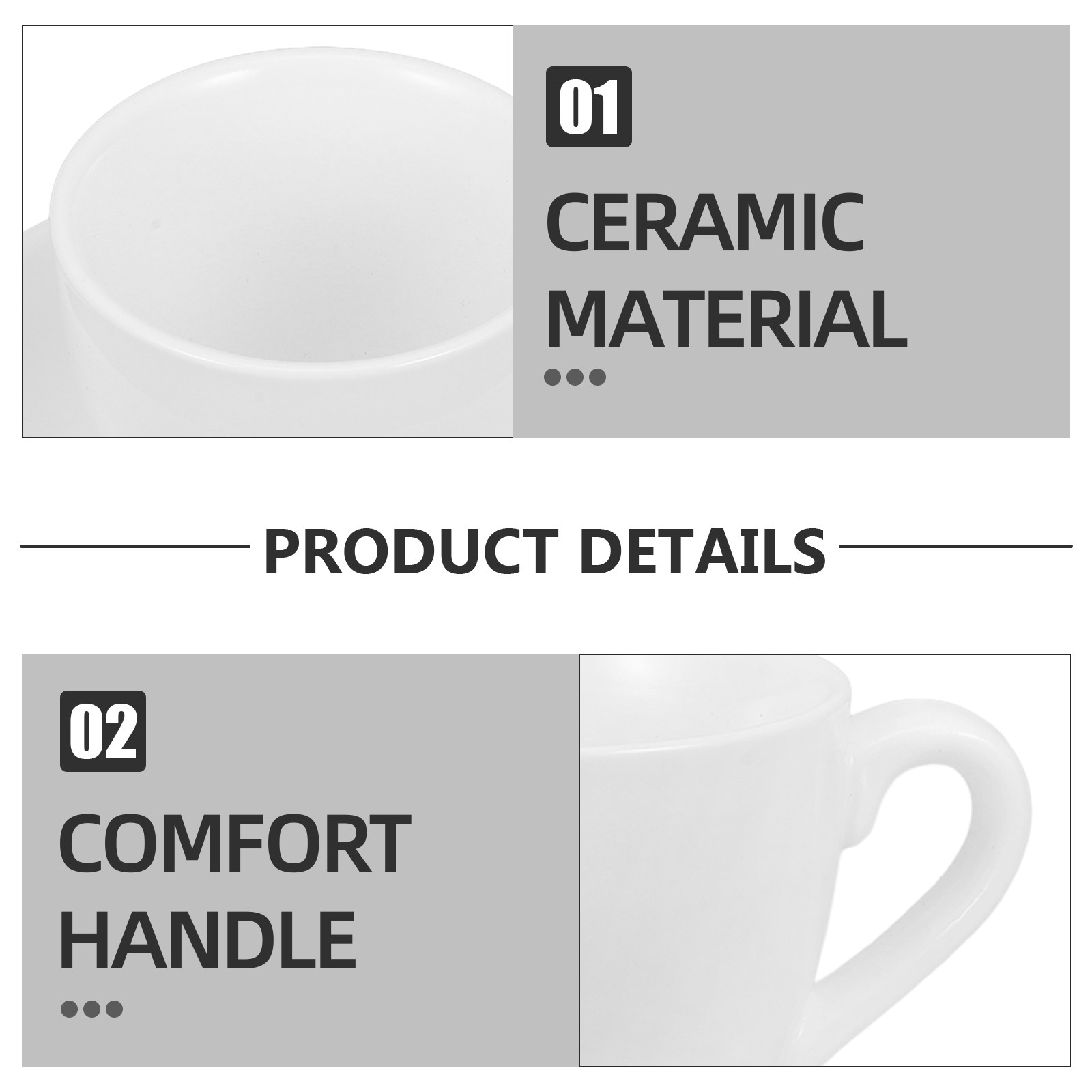 1Set Simple Coffee Cup Set wit - đánh giá và giá Coffee Tea Set