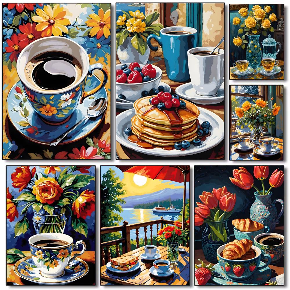 Afternoon tea coffee cup Poste - đánh giá và giá Coffee Tea Poster