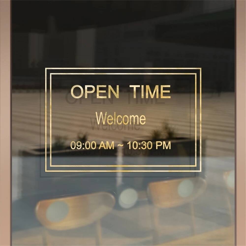 Shop Opening Hours Customized  - đánh giá và giá Coffee Tea Poster