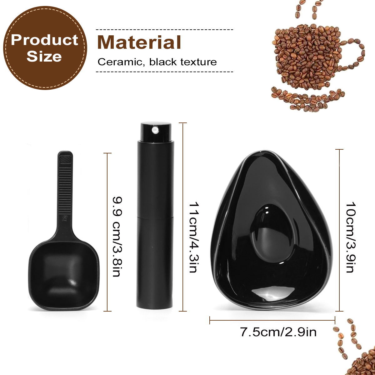 Leeseph Coffee Bean Dosing Cup - đánh giá và giá Coffee Tea Set