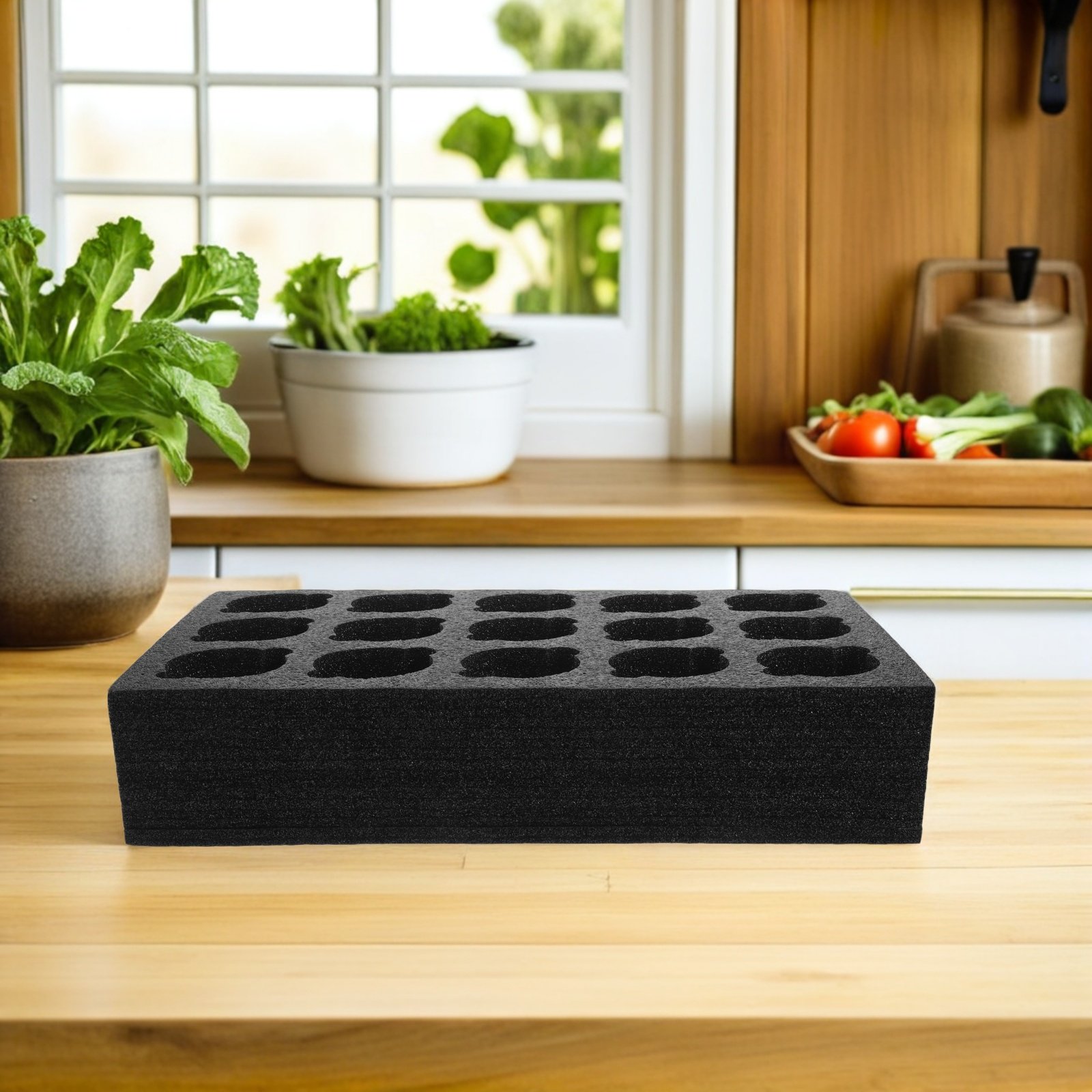 Foam Cup Holder Tray Multi-Cup - đánh giá và giá Coffee Tea Holder