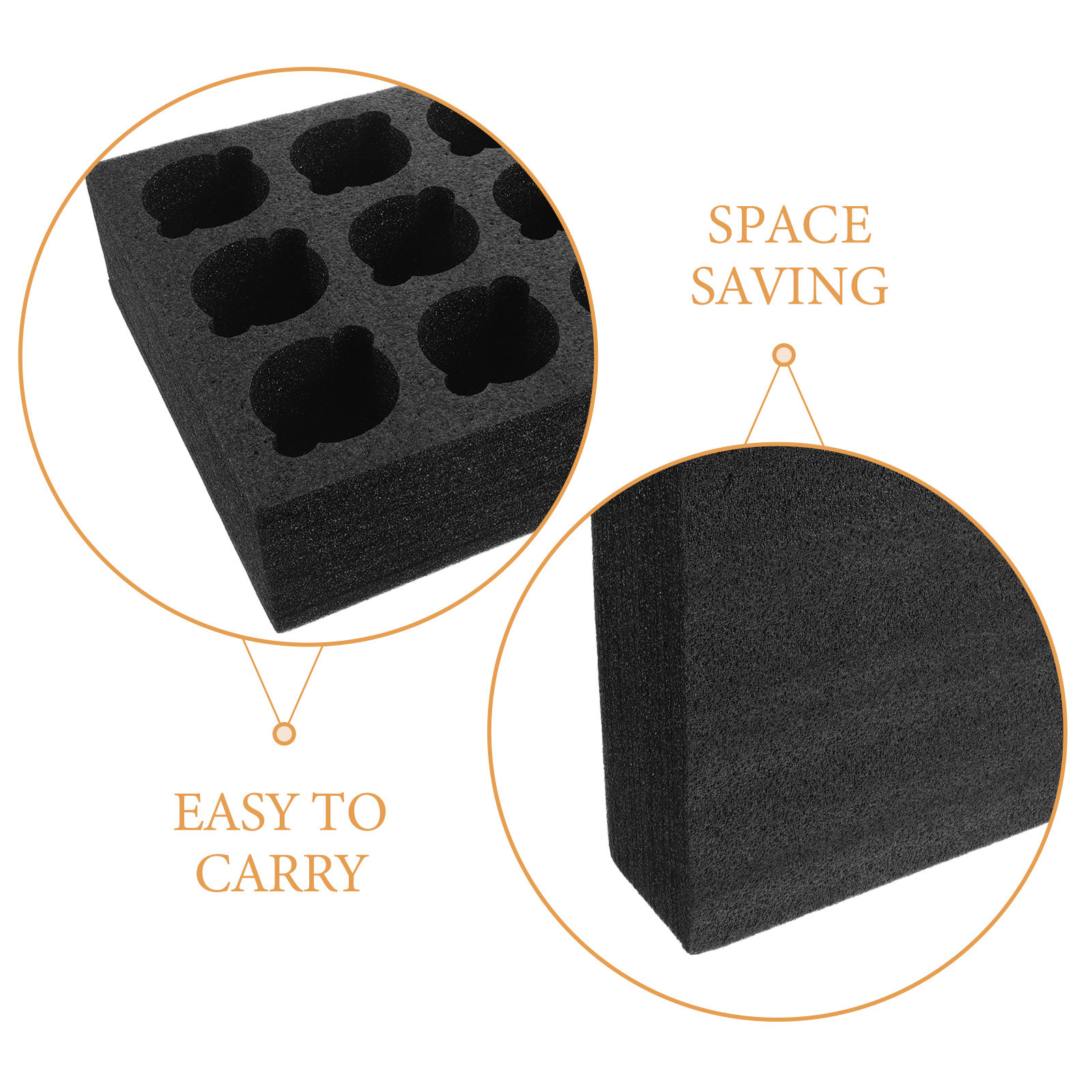 Foam Cup Holder Tray Multi-Cup - đánh giá và giá Coffee Tea Holder