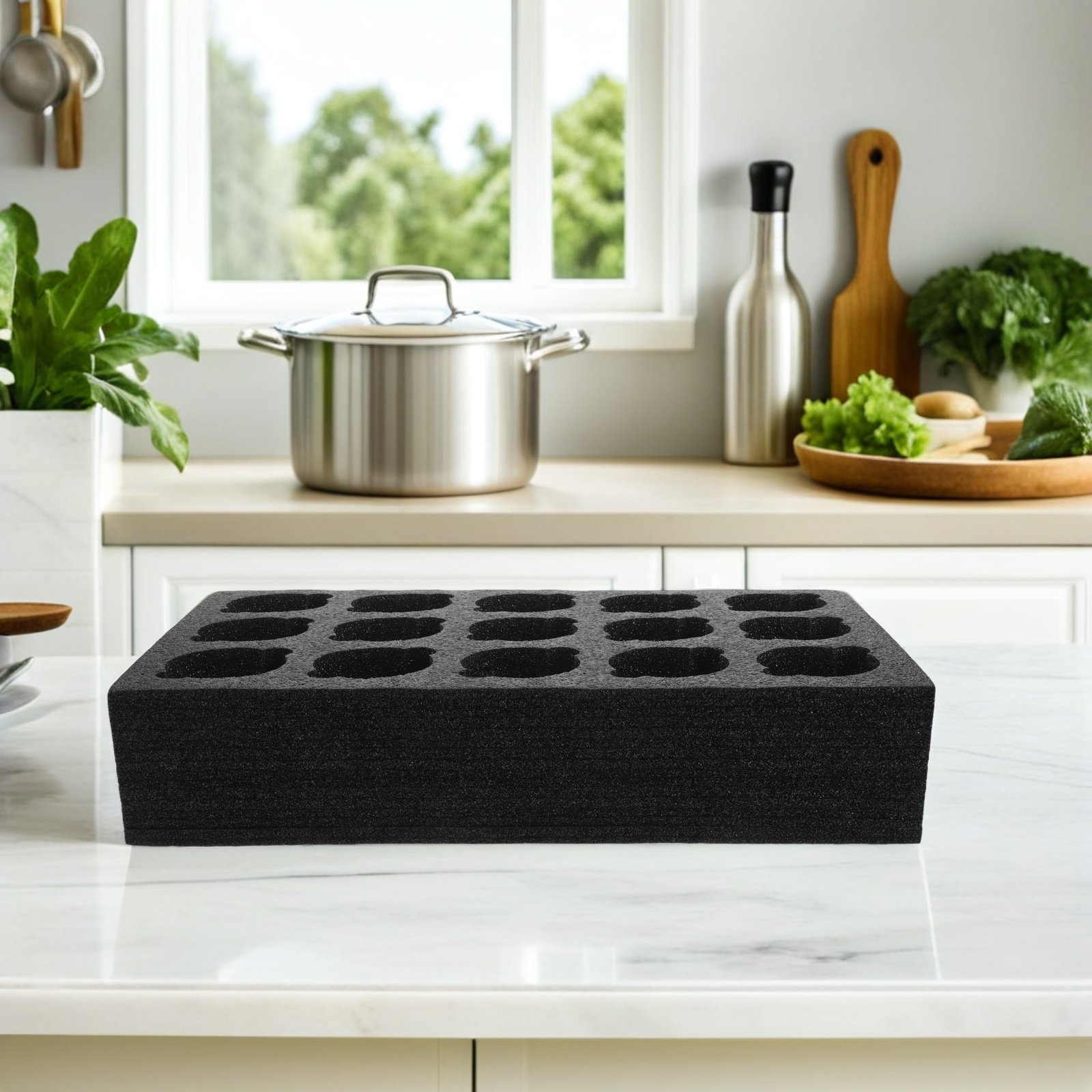 Foam Cup Holder Tray Multi-Cup - đánh giá và giá Coffee Tea Holder