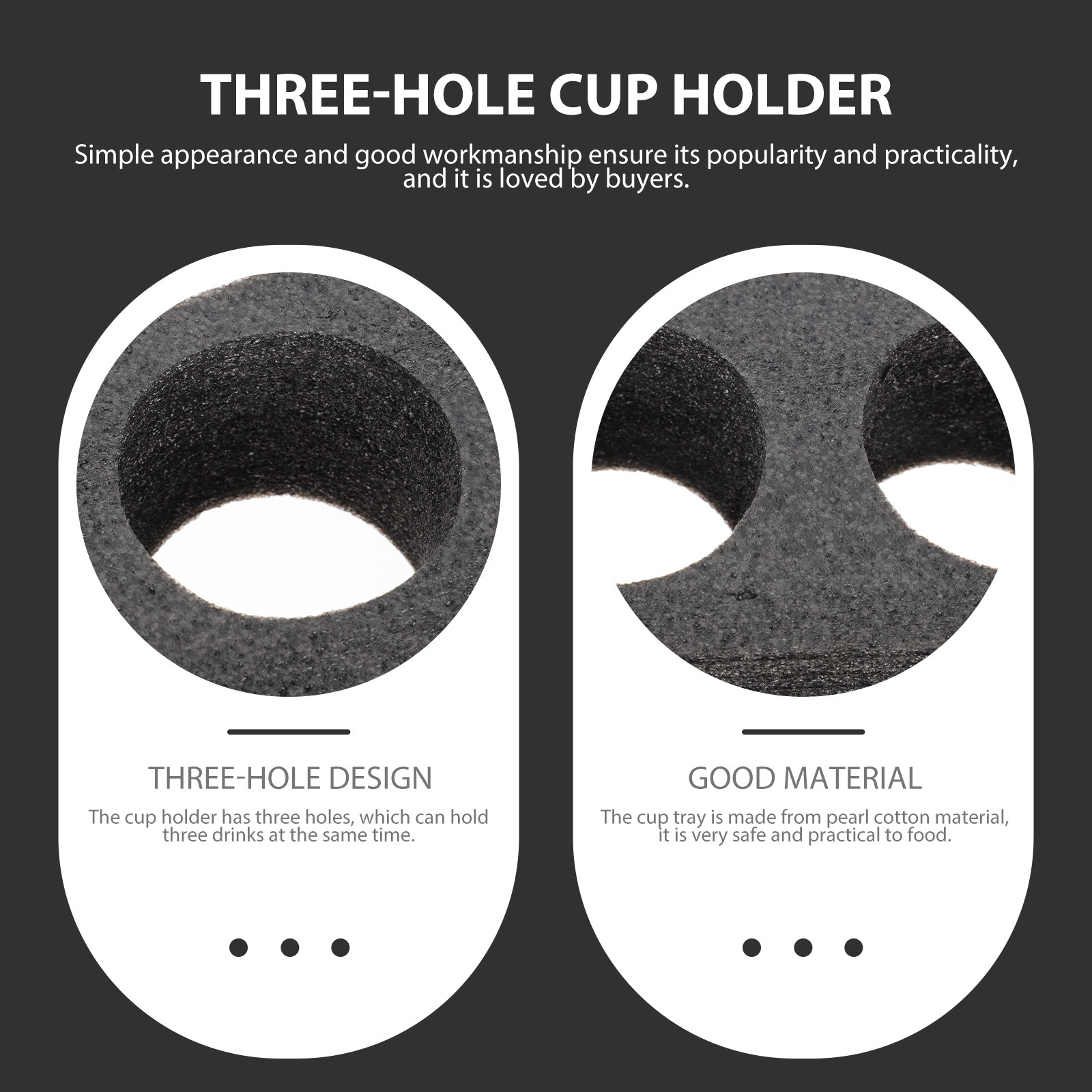 2Pcs Cup Fixing Holder Pearl C - đánh giá và giá Coffee Tea Holder