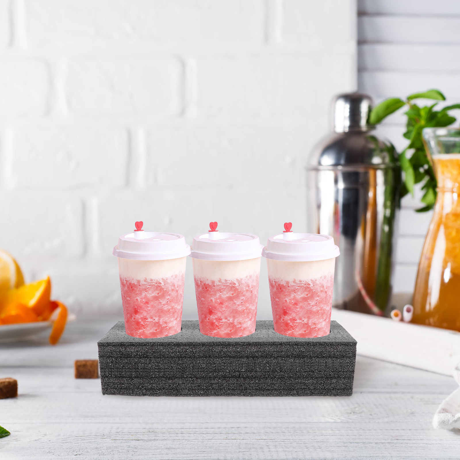 2Pcs Cup Fixing Holder Pearl C - đánh giá và giá Coffee Tea Holder