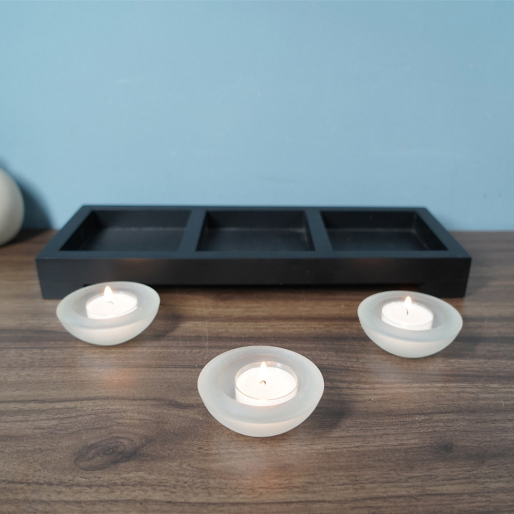 1 Set Glass Tea Light Holders  - đánh giá và giá Coffee Tea Set
