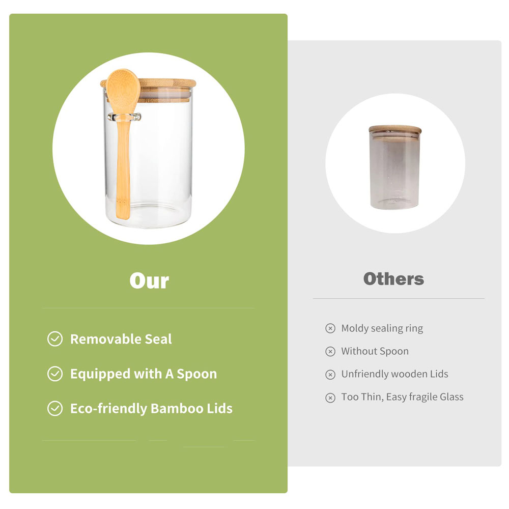 Airtight Food Storage Plastic  - đánh giá và giá Tea Coffee Sugar Container