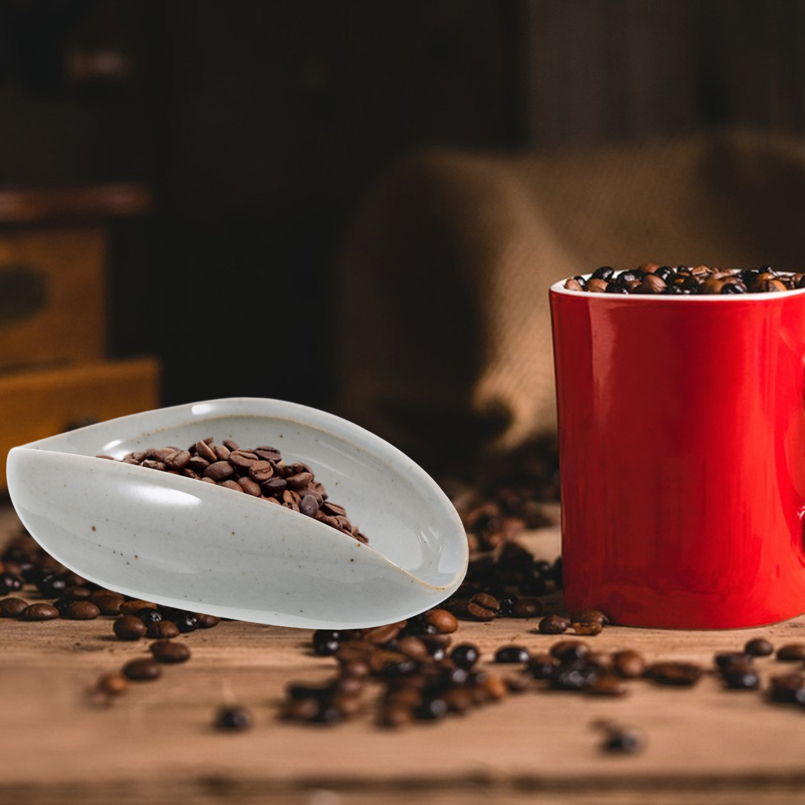 Ceramic Coffee Bean Tray House - đánh giá và giá Coffee Tea Leaf And Bean