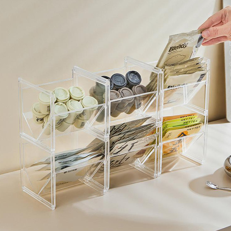 Vertical Tea Box Holder Stacka - đánh giá và giá Coffee Tea Sugar