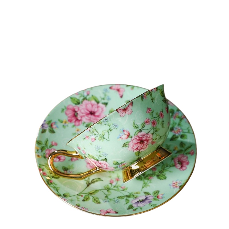 Bone china coffee cup tea cup  - đánh giá và giá Coffee Tea Set