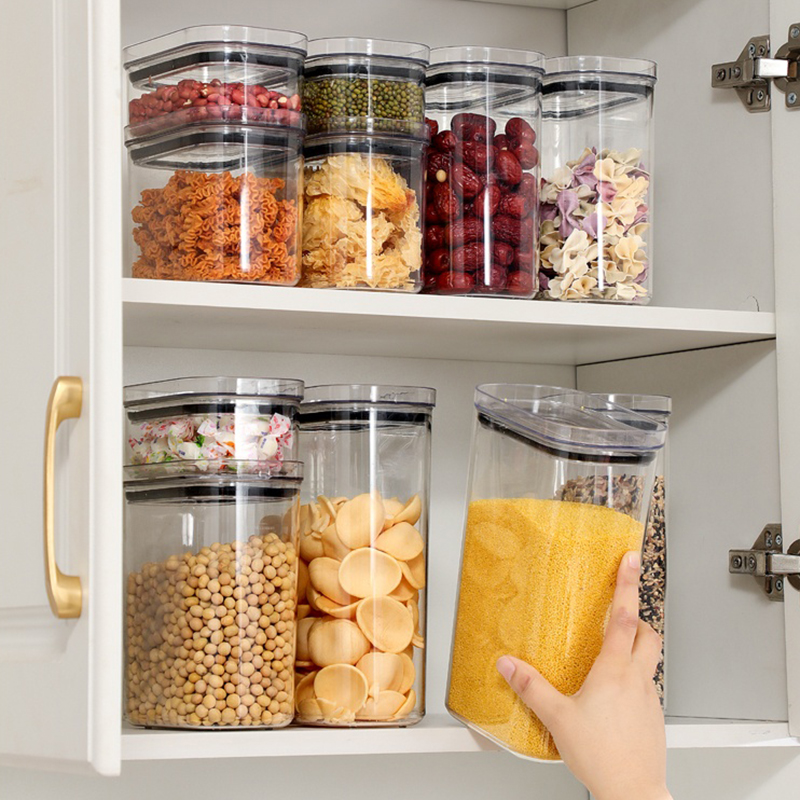 Sealed Jar Kitchen Cabinet Org - đánh giá và giá Coffee Tea Sugar Canister Set