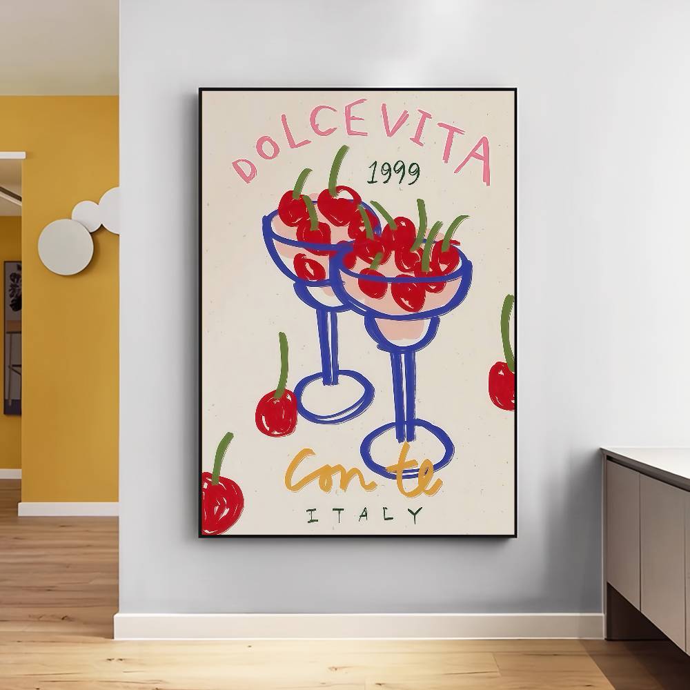 Frameless Abstract Afternoon T - đánh giá và giá Coffee Tea Poster