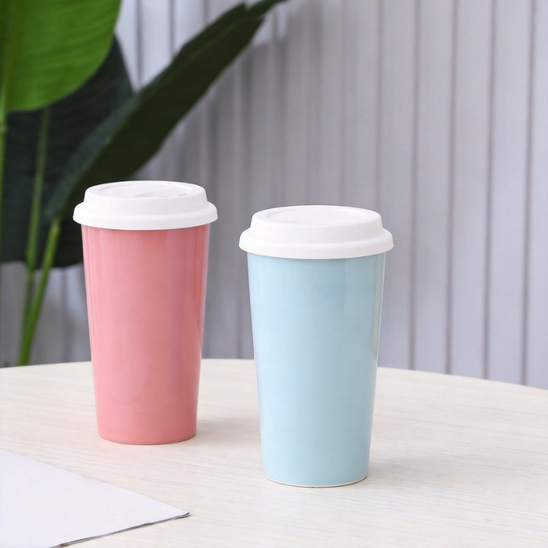 Simple Ceramic Milk Tea Cup 45 - đánh giá và giá Coffee Tea Love