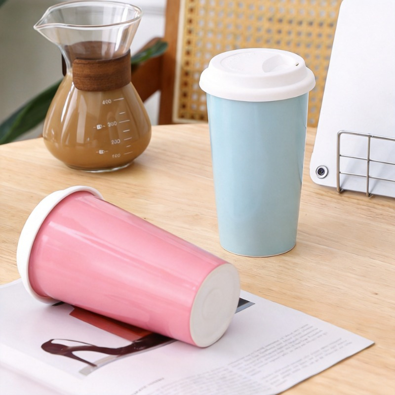 Simple Ceramic Milk Tea Cup 45 - đánh giá và giá Coffee Tea Love
