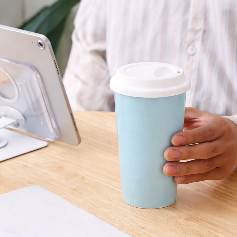 Simple Ceramic Milk Tea Cup 45 - đánh giá và giá Coffee Tea Love