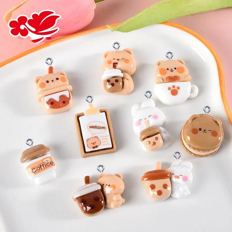 Kawaii Mini Bear Milk Tea Coff - đánh giá và giá Coffee Tea Love