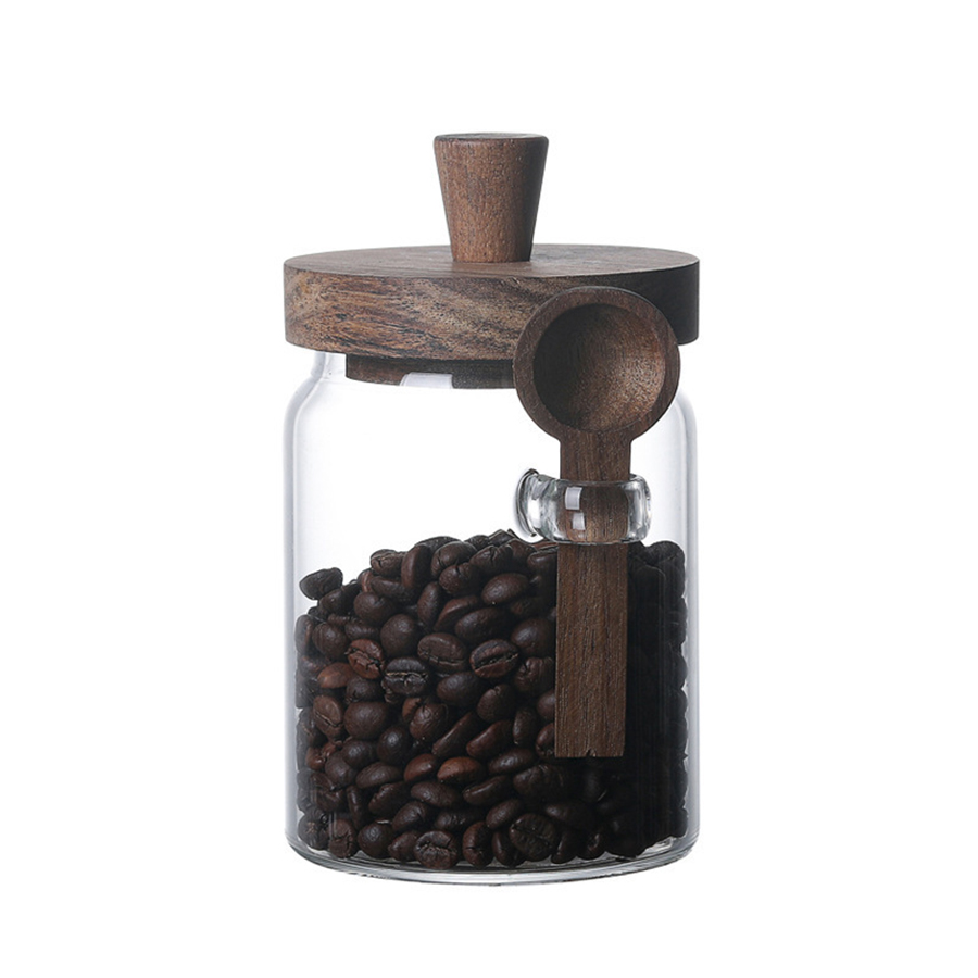 Glass Food Storage Containers  - đánh giá và giá Tea Coffee Sugar Container