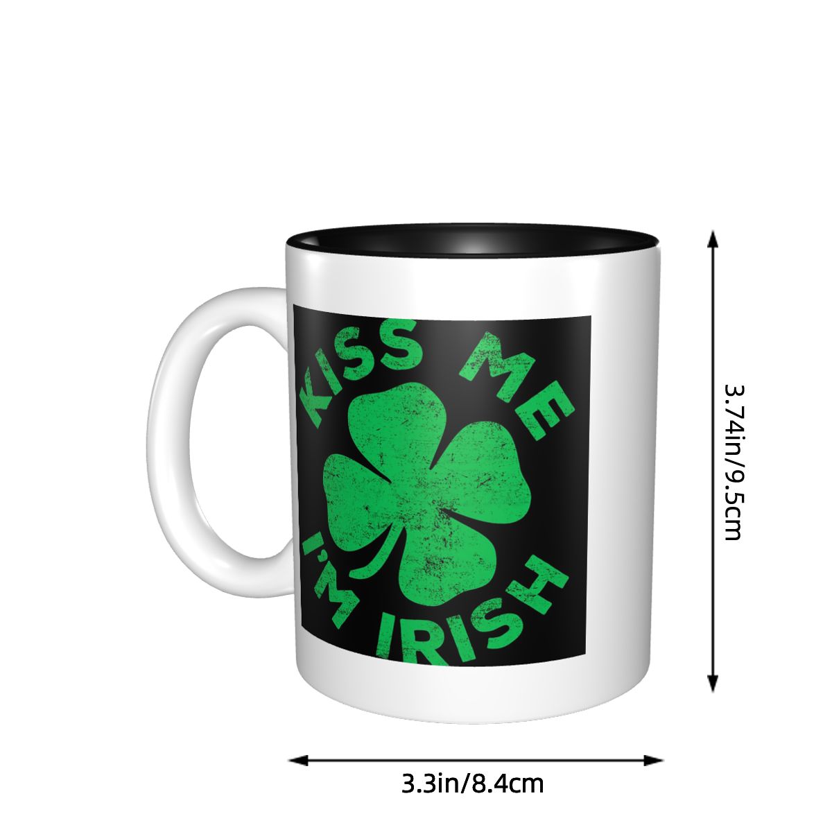 Kiss Me I'm Irish Mug Funny Ce - đánh giá và giá Coffee Tea Me
