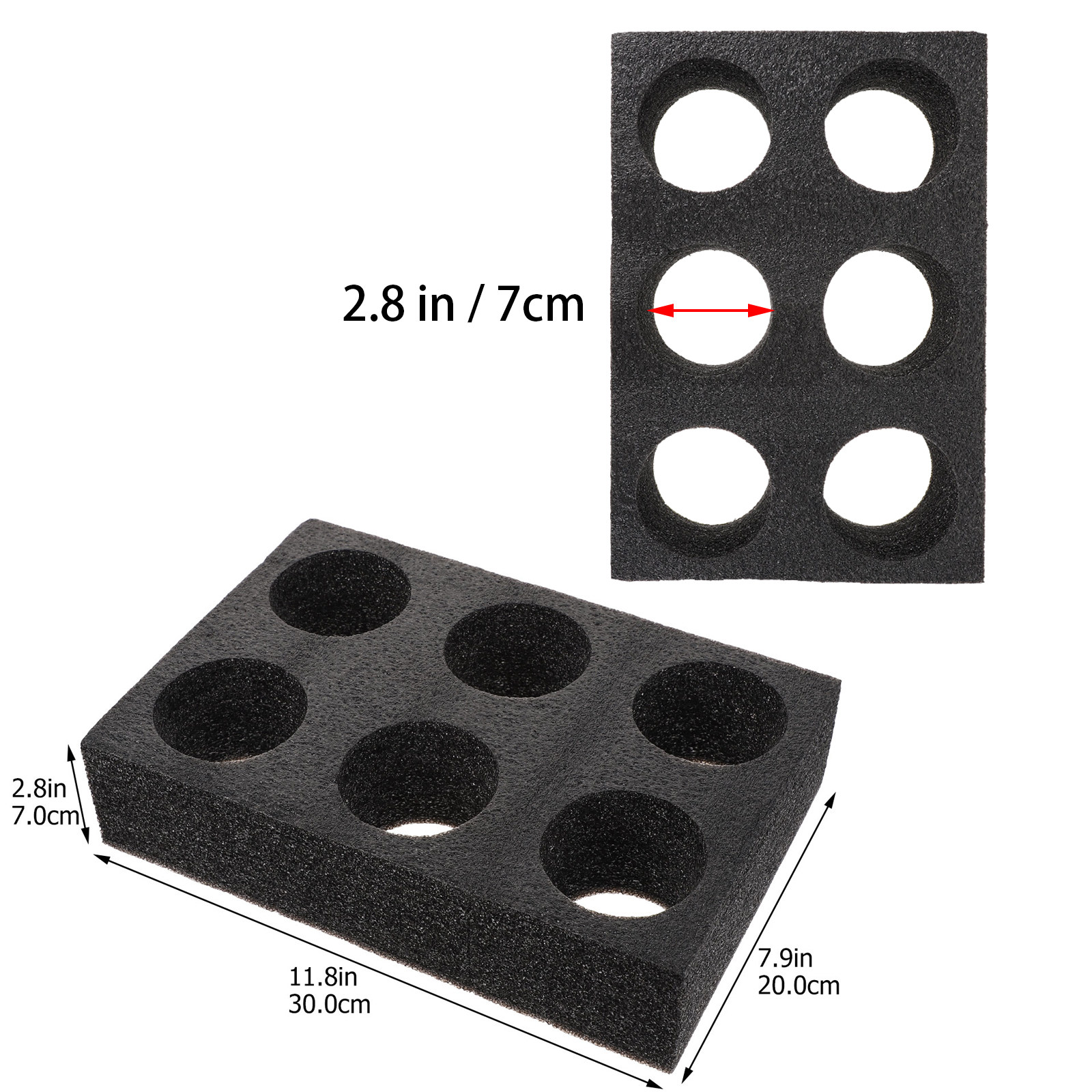 2Pcs Convenient Six-Hole Cup T - đánh giá và giá Coffee Tea Holder
