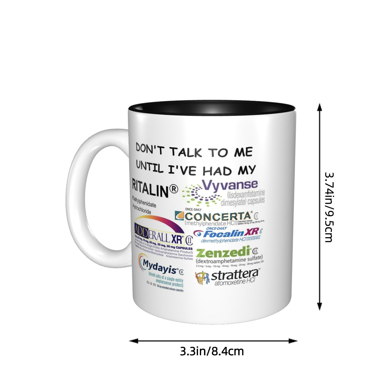 Dont Talk To Me Mug Funny Cera - đánh giá và giá Coffee Tea Me