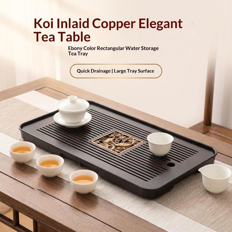 Double-Layer Wooden Tea Tray W - đánh giá và giá Bamboo Tea Tray