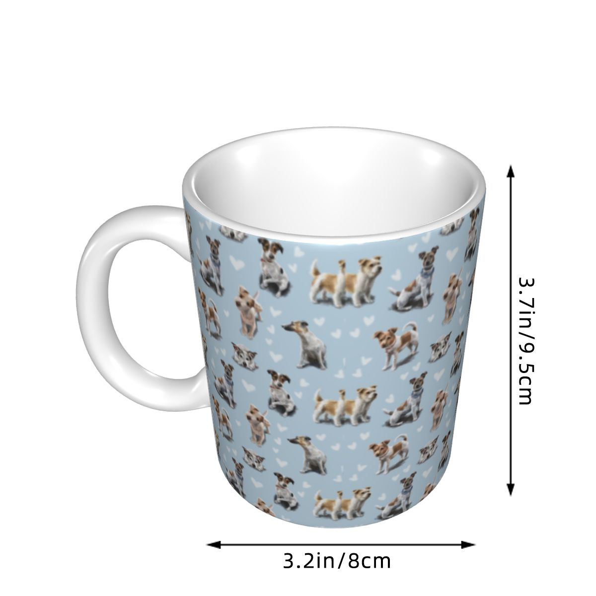 Customized Jack Russell Terrie - đánh giá và giá Coffee Tea Love