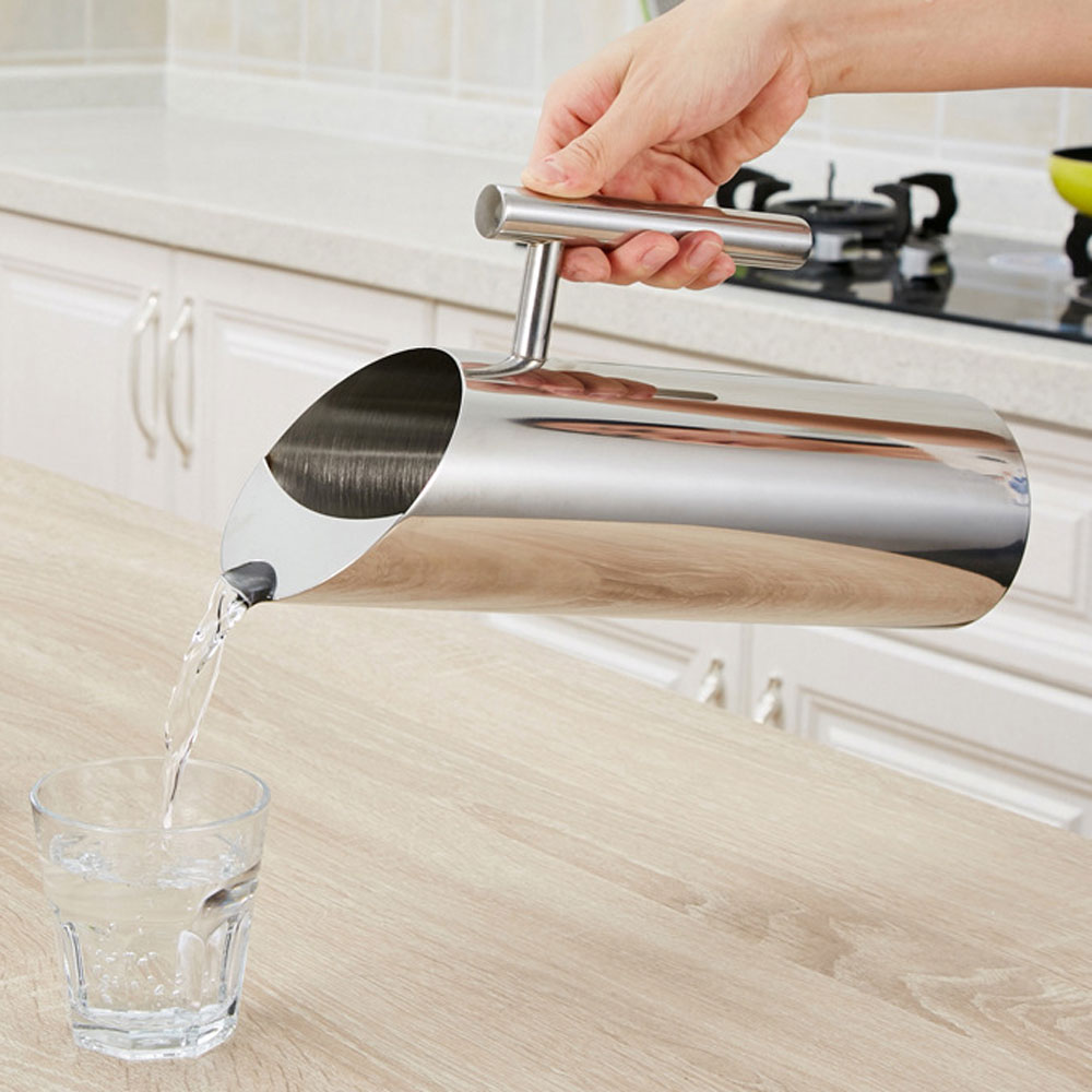 Stainless Steel Water Pitcher  - đánh giá và giá Cold Brew Jar