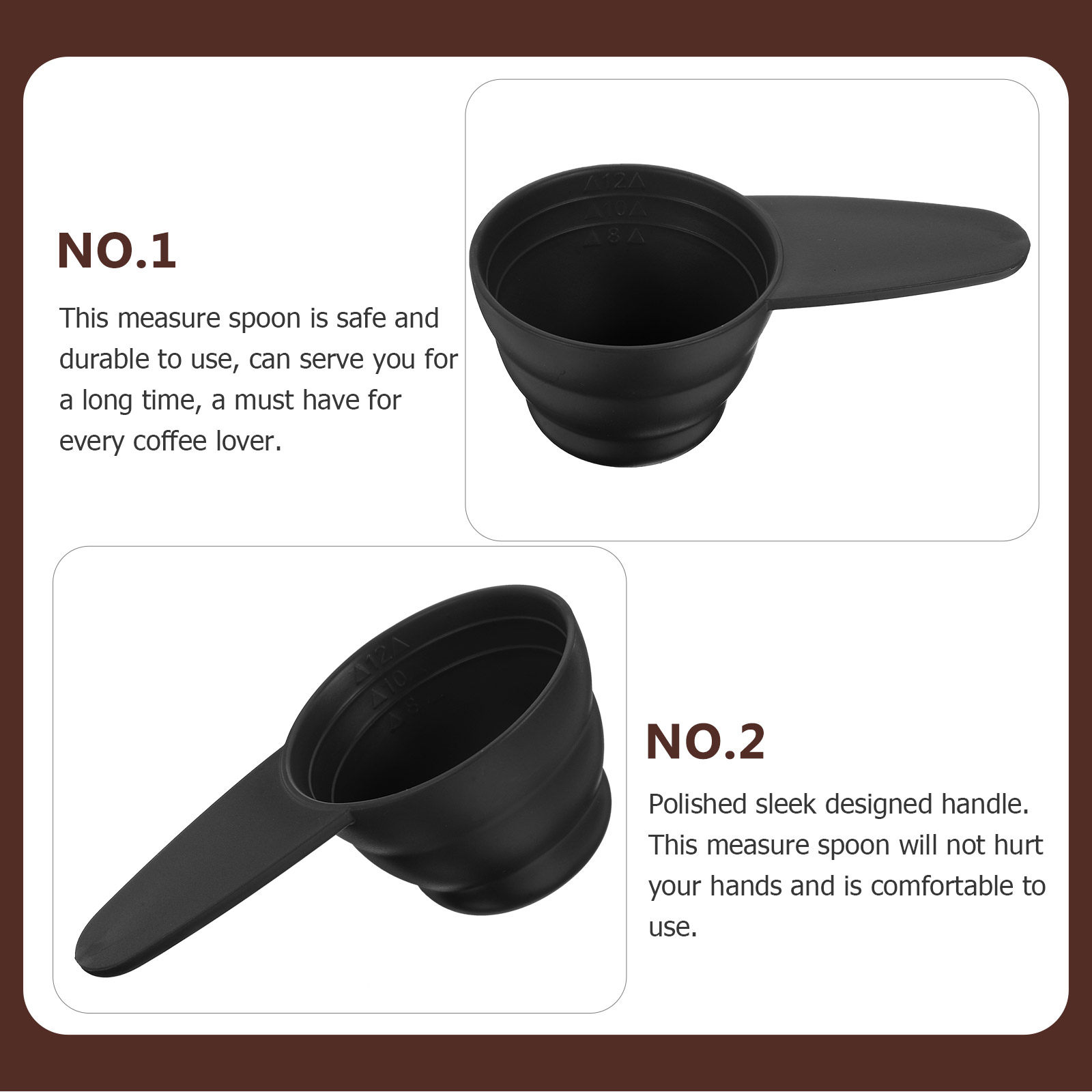 5Pcs Measure Spoon Long Handle - đánh giá và giá Coffee Tea Sugar