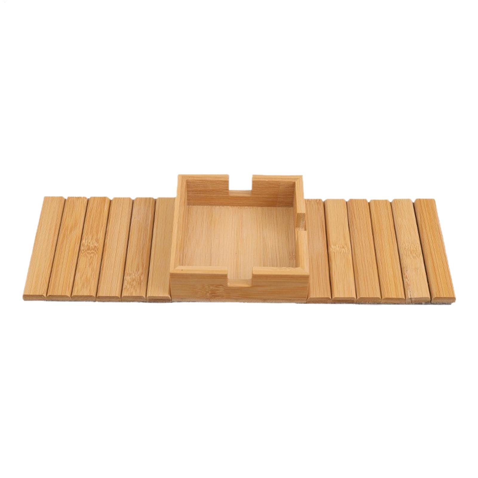 Couch Cup Holder Wood Sofa Arm - đánh giá và giá Bamboo Tea Tray