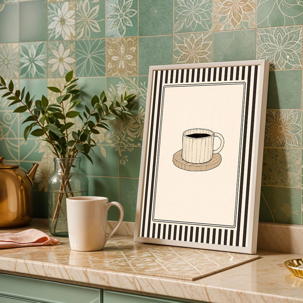 1pc frameless Coffee Adventure - đánh giá và giá Coffee Tea Poster