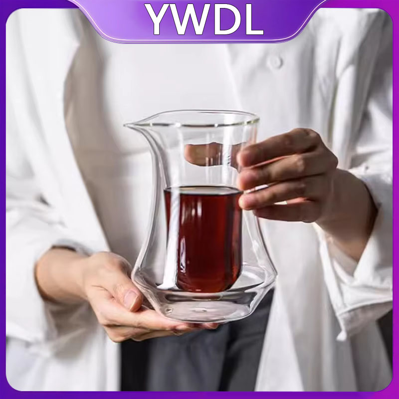 YWDL 300ml Double-layer Glass  - đánh giá và giá Coffee And Tea Glass