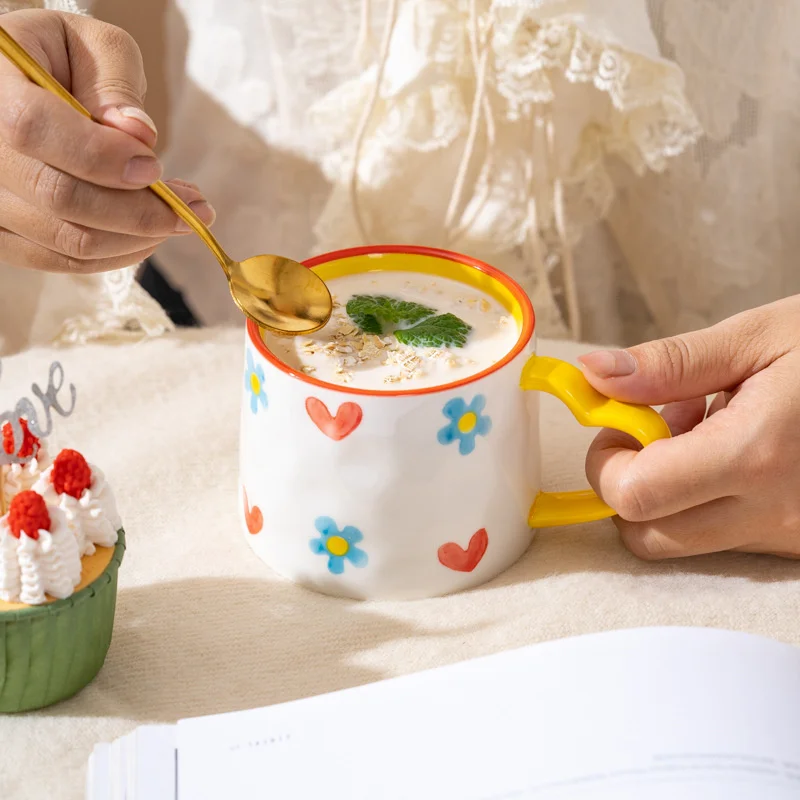 Ceramic Mug Creative Cute Hand - đánh giá và giá Coffee Tea Love