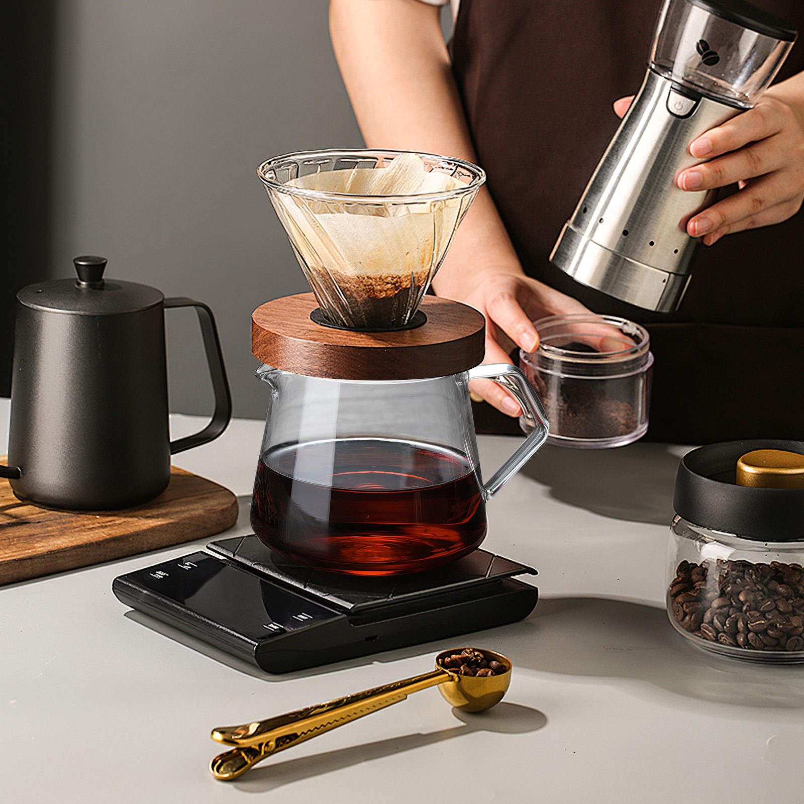 1Pcs 650Ml High Clarity Glass  - đánh giá và giá Coffee Tea Home