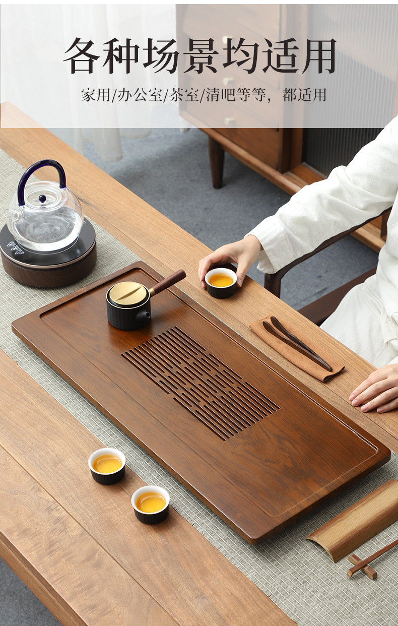 Simple Style Nan Bamboo Flower - đánh giá và giá Bamboo Tea Tray