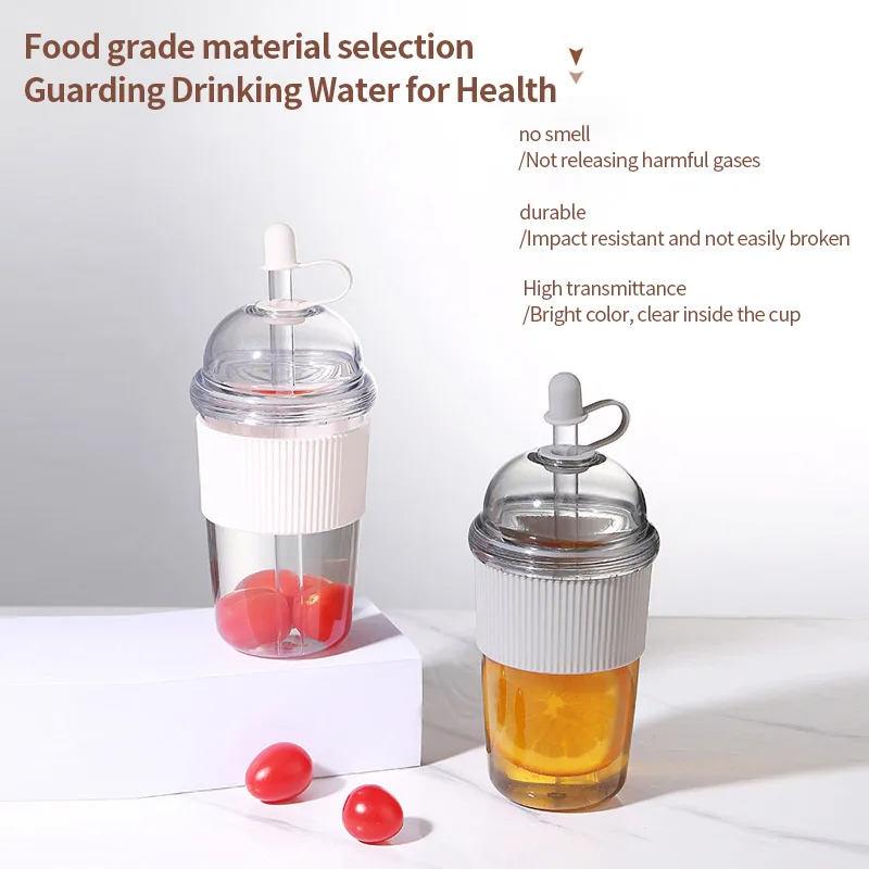 yes1pc 430ml Portable Flip Str - đánh giá và giá Coffee Jelly Tea
