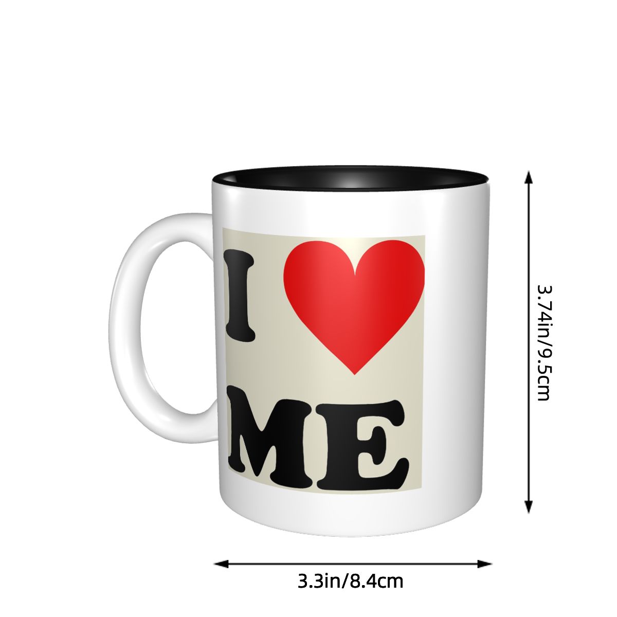 I Love Me Heart Mug Funny Cera - đánh giá và giá Coffee Tea Me