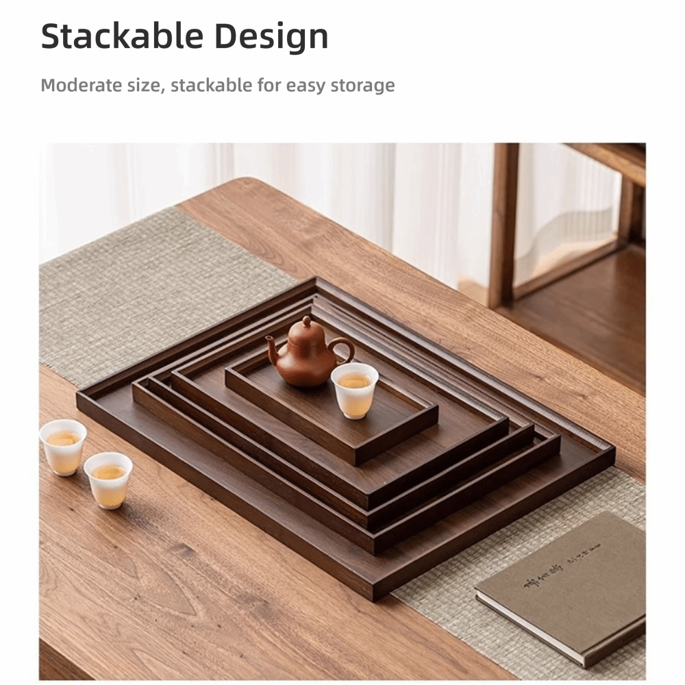 Decorate Tray Natural Bamboo B - đánh giá và giá Bamboo Tea Tray