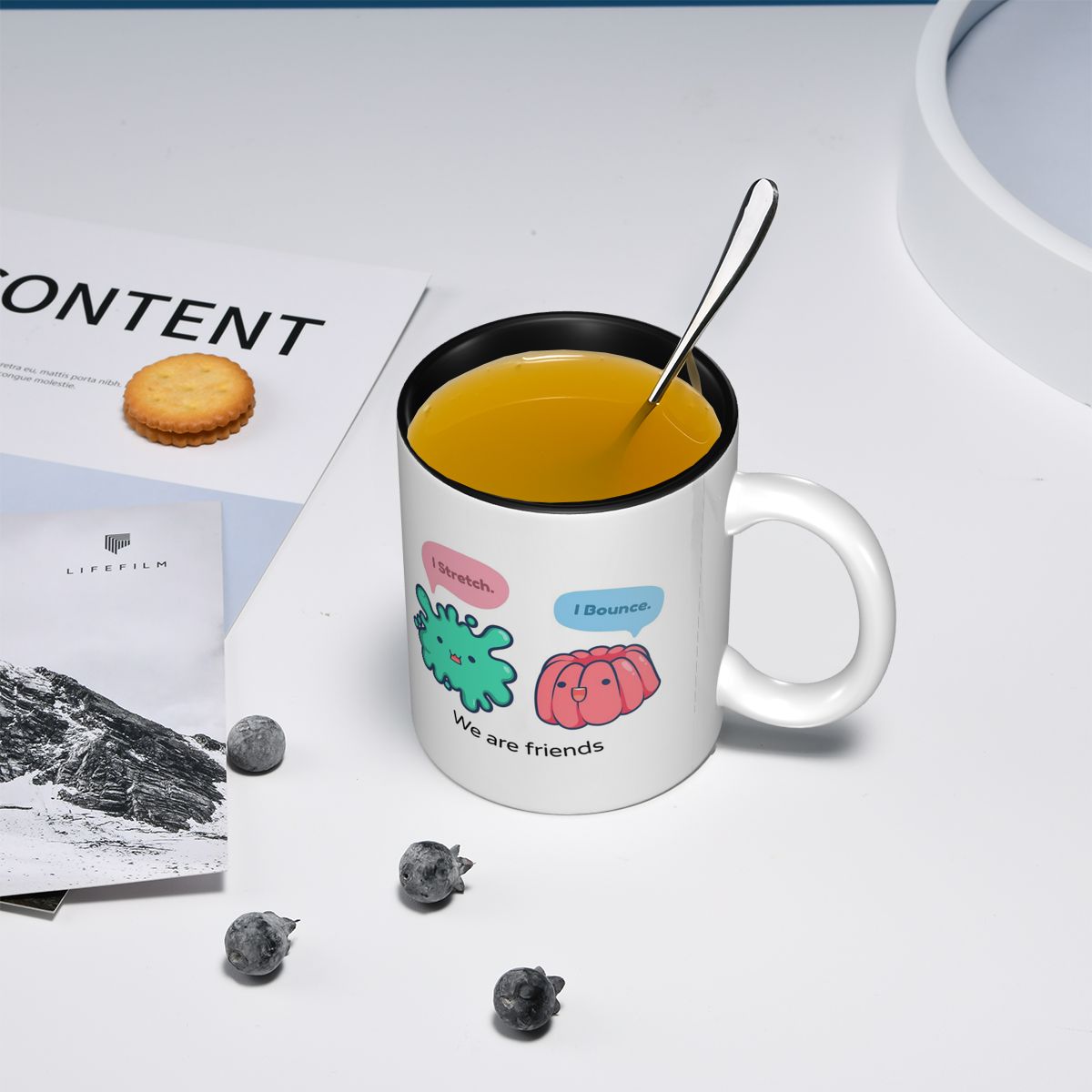 Stretch And Bounce Slime Jelly - đánh giá và giá Coffee Jelly Tea