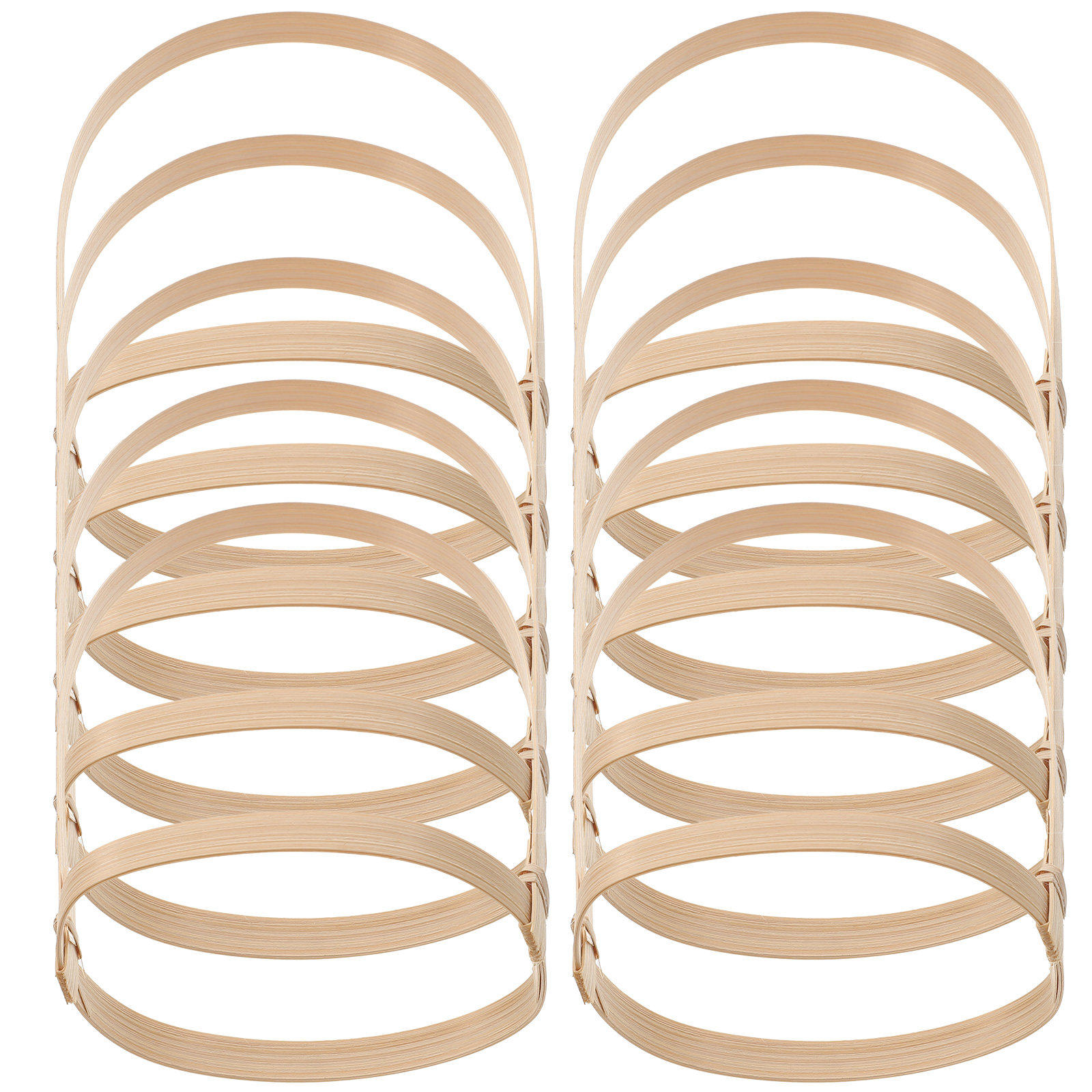 10Pcs Bamboo Drink Carrier Cof - đánh giá và giá Bamboo Tea Tray