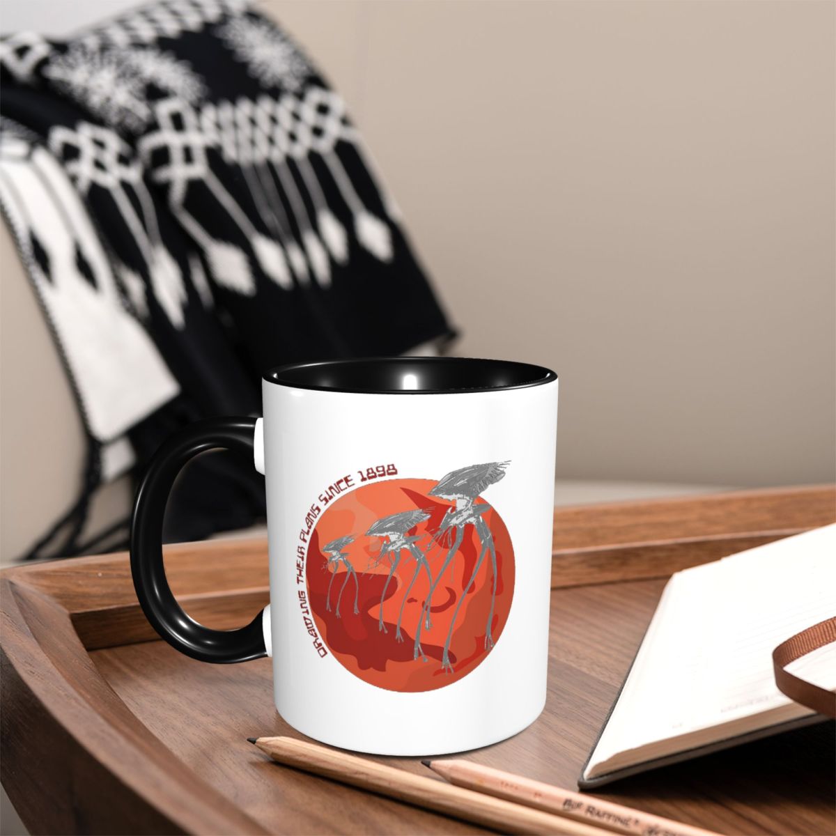 War Of The Worlds Drawing Thei - đánh giá và giá Draw Coffee And Tea